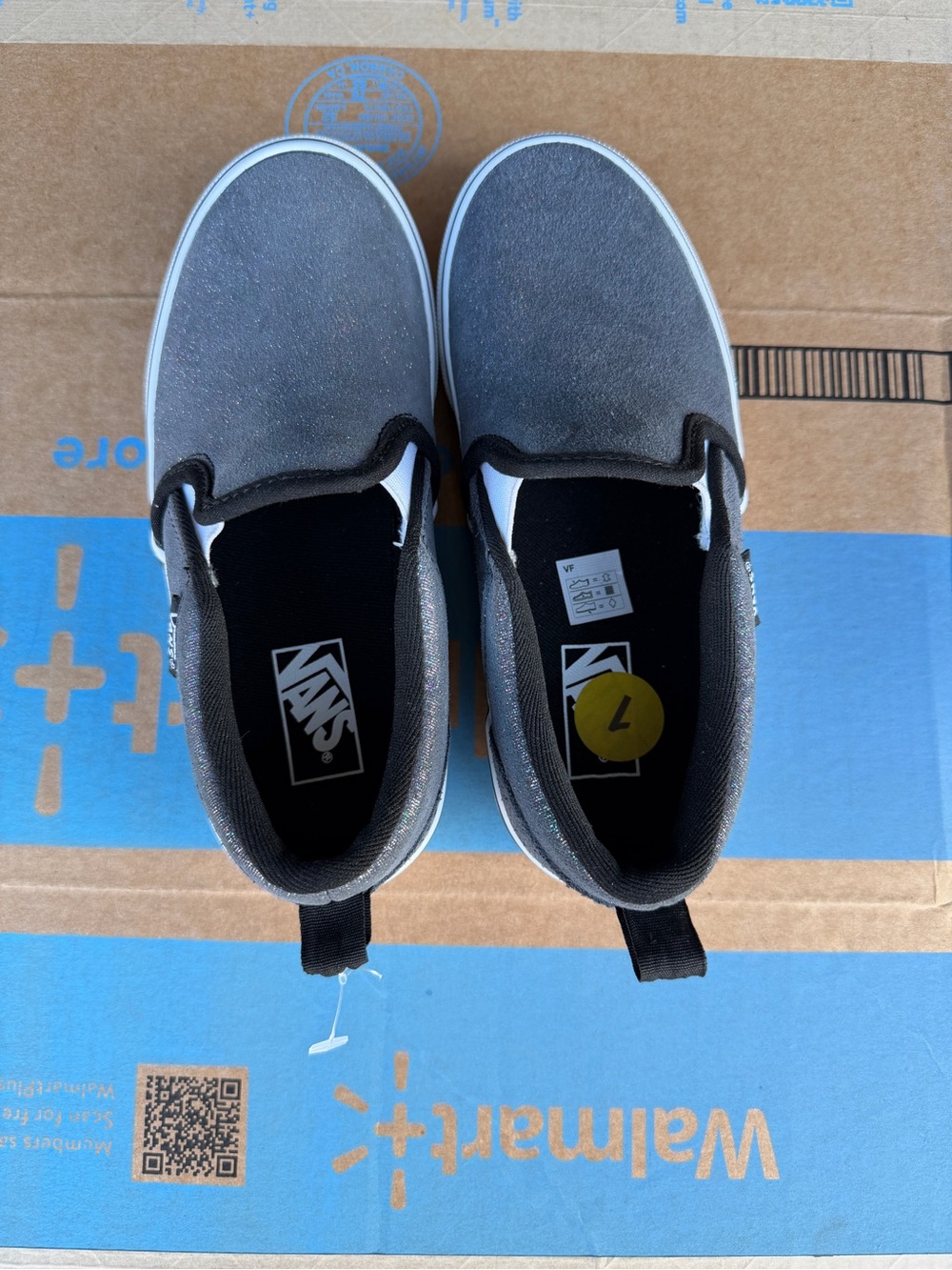 Vans Men's Classic Slip-On in Charcoal Gray
